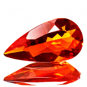 Mexikanischer Feueropal mit 0.82 Ct, AAA Grade