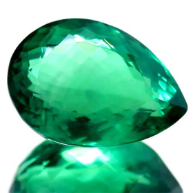 Fluorit mit 21.19 Ct, facettiert, AAA Grade