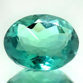 Fluorit mit 5.97 Ct, facettiert, AAA Grade