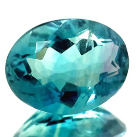 Fluorit mit 5.98 Ct, facettiert, AAA Grade