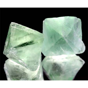 Fluorit Kristalle mit 110.30 Ct