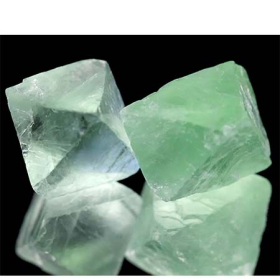 Fluorit Kristalle mit 92.09 Ct