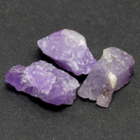 3 Hackmanit Kristalle 4.34 Ct, Premium Fluoreszenz