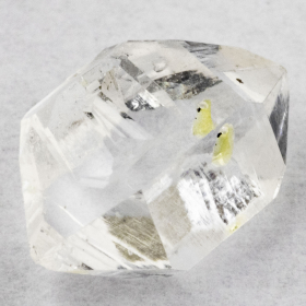 Besonderheit: Herkimer "Diamant" mit Wassereinschluss und Luftblase, 0.72 Ct