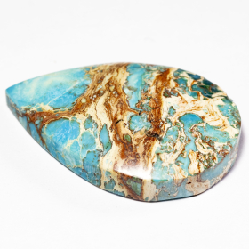 Ocean-Jaspis mit 35.82 Ct, leicht beschädigt