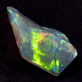 2 Welo Opal Scheiben mit 1.55 Ct, poliert - Opale