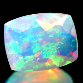 Facettierter Welo-Opal 1.07 Ct, AAA-Qualtität