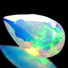 Facettierter Welo-Opal 1.09 Ct, AAA-Qualtität