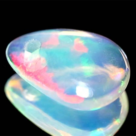 Welo Opal mit 1.12 Ct, AAA Qualität, gebohrt