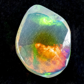 2 Welo Opal Scheiben mit 1.55 Ct, poliert - Opale