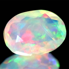 Facettierter Welo-Opal 1.37 Ct, AAA-Qualtität