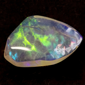 2 Welo Opal Scheiben mit 1.55 Ct, poliert - Opale