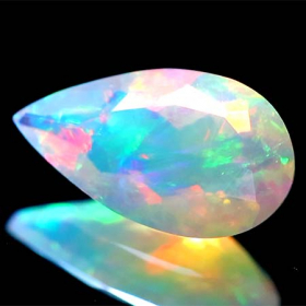 Facettierter Welo-Opal 1.38 Ct, AAA-Qualtität