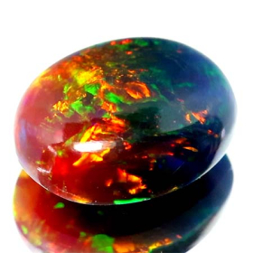 Bicolor Opal mit 1.61 Ct, AAA Grade