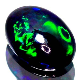 Schwarzer Opal mit 2.28 Ct
