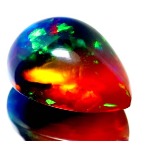 Bicolor Opal mit 2.28 Ct, AAA Grade