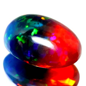 Bicolor Opal mit 2.56 Ct, AAA Grade