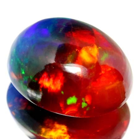 Bicolor Opal mit 2.71 Ct, AAA Grade