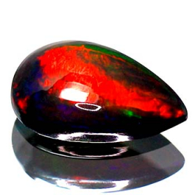 Schwarzer Opal mit 2.85 Ct, AAA Grade