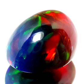 Bicolor Opal mit 2.86 Ct, AAA Grade