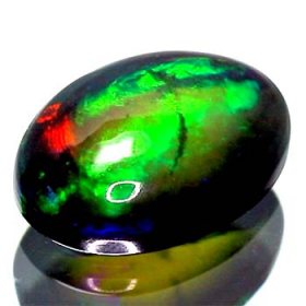 Schwarzer Opal mit 2.98 Ct, AAA Grade