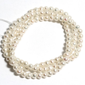 Kette aus süßwasser Zuchtperlen ca. 40 cm