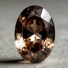 Brasilianischer Rauchquarz mit 10.54 Ct