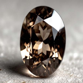Brasilianischer Rauchquarz mit 4.38 Ct
