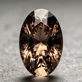 Brasilianischer Rauchquarz mit 4.51 Ct