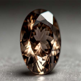 Brasilianischer Rauchquarz mit 4.59 Ct