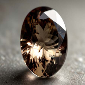 Brasilianischer Rauchquarz mit 4.62 Ct
