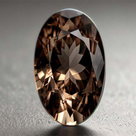 Brasilianischer Rauchquarz mit 4.70 Ct