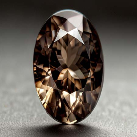 Brasilianischer Rauchquarz mit 5.22 Ct