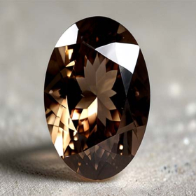 Brasilianischer Rauchquarz mit 6.24 Ct