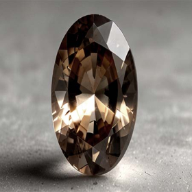 Brasilianischer Rauchquarz mit 8.29 Ct