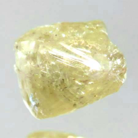 Gelber Rohdiamant mit 0.70 Ct