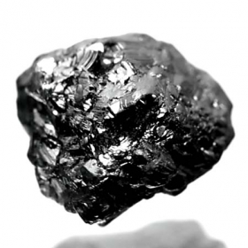 Schwarzer Rohdiamant mit 0.95 Ct