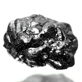Schwarzer Rohdiamant mit 1.11 Ct