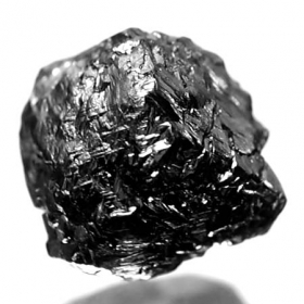 Schwarzer Rohdiamant mit 1.14 Ct