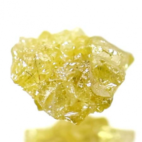 Gelber Rohdiamant mit 1.19 Ct