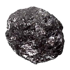 Schwarzer Rohdiamant mit 1.30 Ct