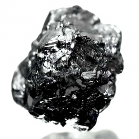 Schwarzer Rohdiamant mit 1.36 Ct