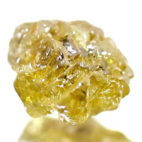 Gelber Rohdiamant mit 1.65 Ct