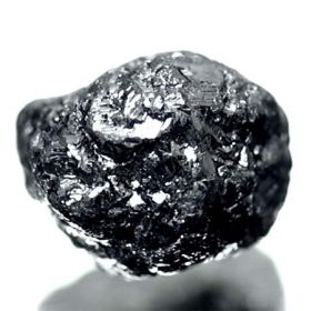 Schwarzer Rohdiamant mit 2.39 Ct