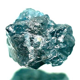 Blauer Rohdiamant mit 2.53 Ct