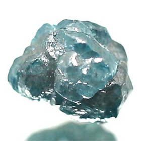 Blauer Rohdiamant mit 2.87 Ct