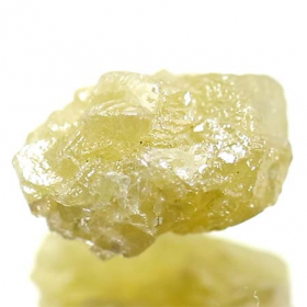 Gelber Rohdiamant mit 2.94 Ct