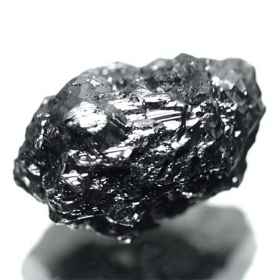Schwarzer Rohdiamant mit 3.17 Ct
