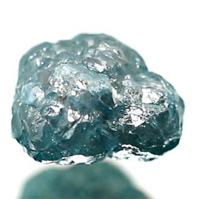 Blauer Rohdiamant mit 3.35 Ct