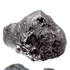 Schwarzer Rohdiamant mit 4.00 Ct
